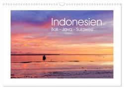 Indonesien. Bali - Java - Sulawesi (Wandkalender 2024 DIN A3 quer), CALVENDO Monatskalender