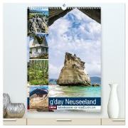 Kalenderplaner g'day Neuseeland 2024 (hochwertiger Premium Wandkalender 2024 DIN A2 hoch), Kunstdruck in Hochglanz