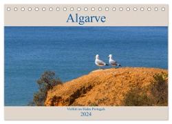 Algarve - Vielfalt im Süden Portugals (Tischkalender 2024 DIN A5 quer), CALVENDO Monatskalender