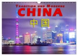 China - Tradition und Moderne (Wandkalender 2024 DIN A3 quer), CALVENDO Monatskalender