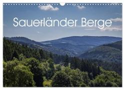 Sauerländer Berge (Wandkalender 2024 DIN A3 quer), CALVENDO Monatskalender