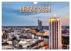 Leipzig Kalender 2024 (Wandkalender 2024 DIN A4 quer), CALVENDO Monatskalender