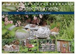 Gartenträumerei (Tischkalender 2024 DIN A5 quer), CALVENDO Monatskalender