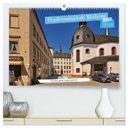 Stadtansichten Bitburg, die Bierstadt in der Südeifel (hochwertiger Premium Wandkalender 2024 DIN A2 quer), Kunstdruck in Hochglanz