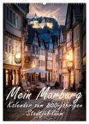 Mein Marburg (Wandkalender 2024 DIN A2 hoch), CALVENDO Monatskalender