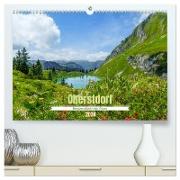 Oberstdorf - Bergparadies in den Alpen (hochwertiger Premium Wandkalender 2024 DIN A2 quer), Kunstdruck in Hochglanz