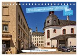 Stadtansichten Bitburg, die Bierstadt in der Südeifel (Tischkalender 2024 DIN A5 quer), CALVENDO Monatskalender