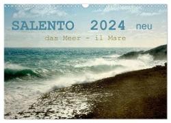 SALENTO das Meer - il Mare neu (Wandkalender 2024 DIN A3 quer), CALVENDO Monatskalender