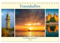 Traumhaftes Mecklenburg-Vorpommern (Tischkalender 2024 DIN A5 quer), CALVENDO Monatskalender