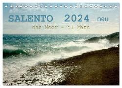 SALENTO das Meer - il Mare neu (Tischkalender 2024 DIN A5 quer), CALVENDO Monatskalender