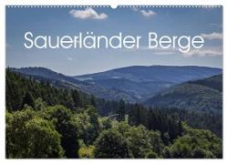 Sauerländer Berge (Wandkalender 2024 DIN A2 quer), CALVENDO Monatskalender
