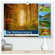 Der Waldspaziergang (hochwertiger Premium Wandkalender 2024 DIN A2 quer), Kunstdruck in Hochglanz