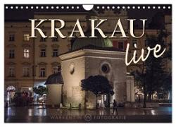 Krakau live (Wandkalender 2024 DIN A4 quer), CALVENDO Monatskalender