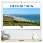 Entlang der Nordseeküste (hochwertiger Premium Wandkalender 2024 DIN A2 quer), Kunstdruck in Hochglanz