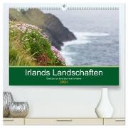 Irlands Landschaften (hochwertiger Premium Wandkalender 2024 DIN A2 quer), Kunstdruck in Hochglanz