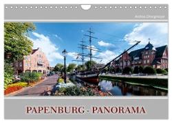 Papenburg-Panorama (Wandkalender 2024 DIN A4 quer), CALVENDO Monatskalender