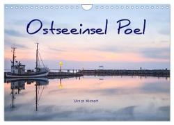 Osteeinsel Poel (Wandkalender 2024 DIN A4 quer), CALVENDO Monatskalender