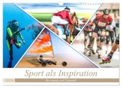 Sport als Inspiration (Wandkalender 2024 DIN A3 quer), CALVENDO Monatskalender