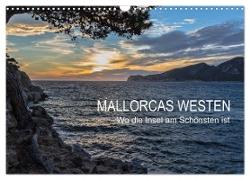 Mallorcas Westen (Wandkalender 2024 DIN A3 quer), CALVENDO Monatskalender