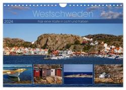 Westschweden - Flair einer Küste in Licht und Farben (Wandkalender 2024 DIN A4 quer), CALVENDO Monatskalender
