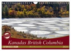 Kanadas British Columbia - Herbstzeit (Wandkalender 2024 DIN A4 quer), CALVENDO Monatskalender