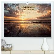 Nordseewolken (hochwertiger Premium Wandkalender 2024 DIN A2 quer), Kunstdruck in Hochglanz