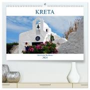 Kreta - Griechischer Inseltraum (hochwertiger Premium Wandkalender 2024 DIN A2 quer), Kunstdruck in Hochglanz