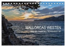 Mallorcas Westen (Tischkalender 2024 DIN A5 quer), CALVENDO Monatskalender