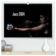 Jazz 2024 (hochwertiger Premium Wandkalender 2024 DIN A2 quer), Kunstdruck in Hochglanz