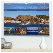 Westschweden - Flair einer Küste in Licht und Farben (hochwertiger Premium Wandkalender 2024 DIN A2 quer), Kunstdruck in Hochglanz