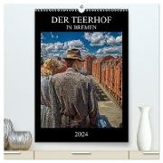 Der Teerhof in Bremen (hochwertiger Premium Wandkalender 2024 DIN A2 hoch), Kunstdruck in Hochglanz