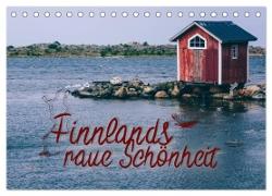Finnlands raue Schönheit (Tischkalender 2024 DIN A5 quer), CALVENDO Monatskalender