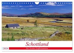 Schottland - Der Norden Großbritanniens (Wandkalender 2024 DIN A4 quer), CALVENDO Monatskalender
