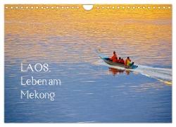 Laos. Leben am Mekong (Wandkalender 2024 DIN A4 quer), CALVENDO Monatskalender
