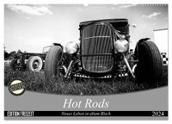 Hot Rods - Neues Leben in altem Blech (Wandkalender 2024 DIN A2 quer), CALVENDO Monatskalender