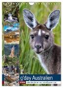 g'day Australien 2024 (Wandkalender 2024 DIN A4 hoch), CALVENDO Monatskalender