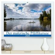 Der malerische Pfäffikersee (hochwertiger Premium Wandkalender 2024 DIN A2 quer), Kunstdruck in Hochglanz