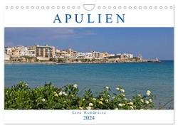 Apulien - Eine Rundreise (Wandkalender 2024 DIN A4 quer), CALVENDO Monatskalender
