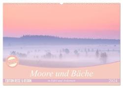 Moore und Bäche in Eifel und Ardennen (Wandkalender 2024 DIN A2 quer), CALVENDO Monatskalender
