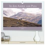 In den Anden von Peru - Fazinierende Bergwelt (hochwertiger Premium Wandkalender 2024 DIN A2 quer), Kunstdruck in Hochglanz