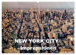 New York City - Impressionen (Wandkalender 2024 DIN A2 quer), CALVENDO Monatskalender