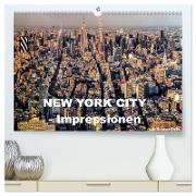 New York City - Impressionen (hochwertiger Premium Wandkalender 2024 DIN A2 quer), Kunstdruck in Hochglanz