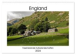 England - Faszinierende Kulturlandschaften (Wandkalender 2024 DIN A2 quer), CALVENDO Monatskalender