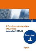 PC-Lohnsteuertabellen 2023/III Einzelplatzversion
