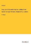 Berg- und Hüttenmännisches Jahrbuch der kaiserl. königl. Montan-Lehranstalt zu Leoben