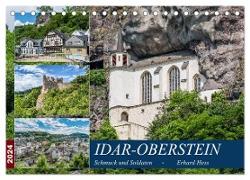 Idar-Oberstein - Schmuck und Soldaten (Tischkalender 2024 DIN A5 quer), CALVENDO Monatskalender