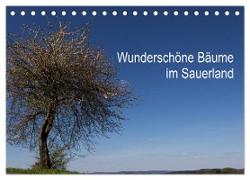 Wunderschöne Bäume im Sauerland (Tischkalender 2024 DIN A5 quer), CALVENDO Monatskalender