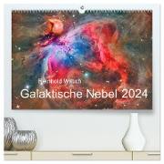 Galaktische Nebel (hochwertiger Premium Wandkalender 2024 DIN A2 quer), Kunstdruck in Hochglanz