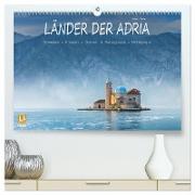 Länder der Adria (hochwertiger Premium Wandkalender 2024 DIN A2 quer), Kunstdruck in Hochglanz