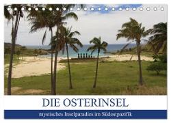 Die Osterinsel - mystisches Inselparadies im Südostpazifik (Tischkalender 2024 DIN A5 quer), CALVENDO Monatskalender